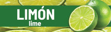 Load image into Gallery viewer, Limon Vinyl Sticker Aguas Frescas Vitrolero sticker Lime Sticker Water Jar decal 3x10in
