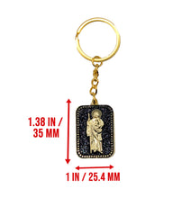 Load image into Gallery viewer, St Jude Metal Keychain Souvenir Keyring Christian Catholic San judas llavero #1