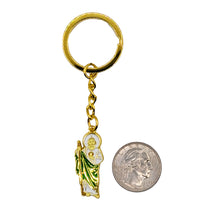 Load image into Gallery viewer, St Jude Metal Keychain Souvenir Keyring Christian Catholic San judas llavero #3