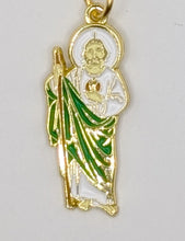 Load image into Gallery viewer, St Jude Metal Keychain Souvenir Keyring Christian Catholic San judas llavero #3