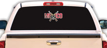 Load image into Gallery viewer, Mexico con Rifles Decal Car Window Vinyl Sticker AK47 Mexican Trucking