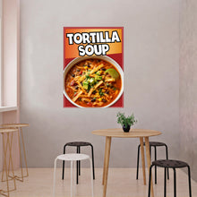 Load image into Gallery viewer, Tortilla Soup Sticker Window Decal Truck Concession Vinyl Restaurant Wall poster Sticker Food Decal Soup Signs