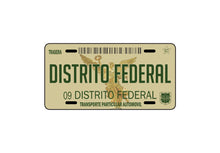 Load image into Gallery viewer, Distrito Federal Mexico Car Plate Aluminum License Plate Mexican Mexico DF Placa de Mexico