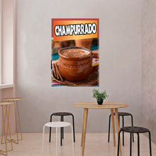 Load image into Gallery viewer, Champurrado Sticker Window Decal Truck Concession Vinyl Restaurant Wall poster Sticker Mexican Food Decal