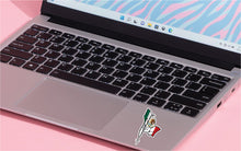 Load image into Gallery viewer, Praying Hands Decal Mexican Flag Car Window Laptop Mexican flag rosary Sticker