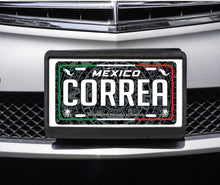 Load image into Gallery viewer, Correa Mexico Car Plate aluminum License Plate Mexican Mexico Correa Last Name