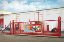 Load image into Gallery viewer, Aguas Frescas Vinyl Banner advertising Sign Full color any size Indoor Outdoor Advertising Vinyl Sign With Metal Grommets  Sign