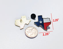 Load image into Gallery viewer, Texas Man Pin For Caps And Clothing Enamel Badge Pin Texas Flag Pin Texas map with flag Pin Texans Pin