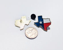 Load image into Gallery viewer, Texas Man Pin For Caps And Clothing Enamel Badge Pin Texas Flag Pin Texas map with flag Pin Texans Pin