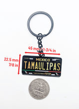 Load image into Gallery viewer, Tamaulipas Metal Keychain Souvenir Keyring Mexican TAMPS Pride Mexico State llavero (Copy)