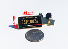 Load image into Gallery viewer, Espinoza Pin For Caps And Clothing Enamel Badge Pin Mexican Pin Mexican Flag Pin Espinoza Mexico Pin Hispanic Pin