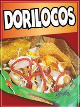 Load image into Gallery viewer, Dorilocos Decal Window Sticker Food Truck Concession Vinyl Restaurant Sign Dorilocos Poster