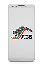 Load image into Gallery viewer, Mexico escudo car window vinyl sticker Decal Gobierno Mex. AGUASCALIENTES AGS Estado Mexican Flag Trokiando Trokitas trucking decals