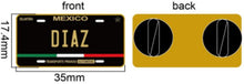 Load image into Gallery viewer, Pin Diaz Car Plate Pin For Caps And Clothing Enamel Badge Pin Diaz Mexican Plate Pin