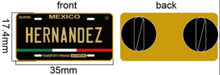 Load image into Gallery viewer, Hernandez Pin For Caps And Clothing Enamel Badge Pin Mexican Pin Mexican Flag Pin Hdz Mexico Pin Hispanic Pin