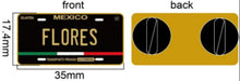 Load image into Gallery viewer, Pin Flores Car Plate Pin For Caps And Clothing Enamel Badge Pin Flores Mexican Plate Pin
