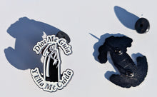 Load image into Gallery viewer, Pin Santa Muerte Pin for Caps Clothing Enamel Badge Dios me Guia Pin Holy Death Pin