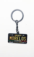 Load image into Gallery viewer, Morelos Metal Keychain Souvenir Keyring Mexican MOR Pride Mexico State llavero