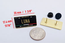 Load image into Gallery viewer, Luna Pin For Caps And Clothing Enamel Badge Mexican Flag Pin Luna Mexico Pin