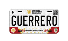 Load image into Gallery viewer, Guerrero Mexico Car Plate Aluminum License Plate Mexican Mexico GRO Placa de Mexico