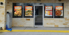 Load image into Gallery viewer, Aguas Frescas Decal Window Sticker Mexican Food Truck Concession Vinyl Restaurant Mexican Horchata