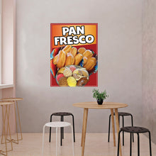 Load image into Gallery viewer, Pan Fresco Sticker Window DecalTruck Concession Vinyl Restaurant Wall poster Sticker Mexican Food Decal Bolillos Fresh Bread