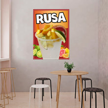 Load image into Gallery viewer, Rusa Sticker Window Sticker Mexican Drink Truck Concession Vinyl Restaurant Wall Poster Sticker Rusas…