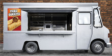 Load image into Gallery viewer, Fried Burritos Decal Window Sticker Mexican Food Truck Concession Vinyl Restaurant Sandwiches Mexican Cuisine