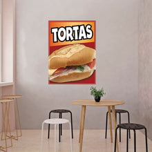 Load image into Gallery viewer, Tortas Decal Window Sticker Mexican Food Truck Concession Vinyl Restaurant Sandwiches Mexican Cuisine #2