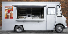 Load image into Gallery viewer, Frappes Decal Window Sticker Frapuccino Iced Coffee Truck Concession Vinyl Restaurant