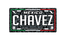 Load image into Gallery viewer, Chavez Mexico Car Plate aluminum License Plate Mexican Mexico Chavez Last Name