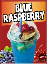 Load image into Gallery viewer, Blue Raspberry Sticker Window Sticker Mexican Drink Truck Concession Vinyl Restaurant Wall Poster Sticker…