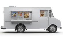 Load image into Gallery viewer, Burritos Perforated Window Graphic Decal Sticker Perforated Vinyl Mexican Food