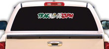 Load image into Gallery viewer, Trakas HDTPM Decal Car Window Vinyl Sticker Mexico Trucking Mexican Flag Decal