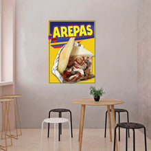 Load image into Gallery viewer, Arepas Sticker Window Decal Truck Concession Vinyl Restaurant Wall poster Sticker Venezuelan Food Sign