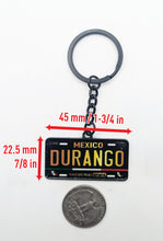 Load image into Gallery viewer, Durango Metal Keychain Souvenir Keyring Mexican DGO Pride Mexico State llavero