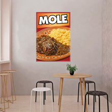 Load image into Gallery viewer, Mole Sticker Window Decal Truck Concession Vinyl Restaurant Wall poster Sticker Mexican Food Decal
