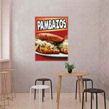 Load image into Gallery viewer, Pambazo Sign Decal Window Sticker Truck Concession Vinyl Restaurant Pambazos sticker (Copy)