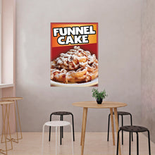 Load image into Gallery viewer, Funnel Cake Decal Window Sticker Food Truck Concession Vinyl Restaurant Sign Cake Signs