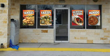 Load image into Gallery viewer, Mexican Gyros Decal Window Sticker Truck Concession Vinyl Restaurant Mexican Gyros Sign