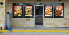 Load image into Gallery viewer, Burritos Decal Window Sticker Mexican Food Truck Concession Vinyl Restaurant Burritos Sign #2