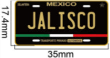 Load image into Gallery viewer, Pin Jalisco Car Plate Pin For Caps And Clothing Enamel Badge Pin JAL Mexico