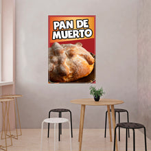 Load image into Gallery viewer, Pan de Muerto Sticker Window Decal Truck Concession Vinyl Restaurant Wall poster Sticker Mexican Food Decal