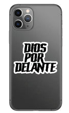 Load image into Gallery viewer, Dios por Delante Decal Car Window Vinyl Sticker Mexican Flag Trucking Sticker