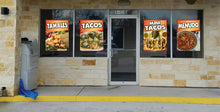 Load image into Gallery viewer, Mini Tacos Sticker Window Decal Truck Concession Vinyl Restaurant Wall poster Sticker Food Decal Mini TacosSigns