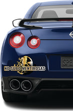 Load image into Gallery viewer, No Subo Mentirosas Decal Car Window Laptop Mexican Sticker Truck Mexico Vinyl