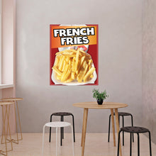 Load image into Gallery viewer, French Fries Sticker Window Decal Truck Concession Vinyl Restaurant Wall poster Sticker Food Decal
