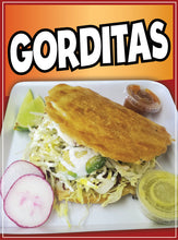 Load image into Gallery viewer, Gorditas Decal Window Sticker Mexican Food Truck Concession Vinyl Restaurant #3
