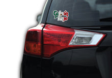Load image into Gallery viewer, Cabron y Vago Decal Car Window Vinyl Sticker Mexican Flag Adhesive Trokas Truck