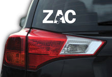 Load image into Gallery viewer, Zacatecas letters Decal Car Window Laptop Map Vinyl Sticker Mexico Zacatecas
